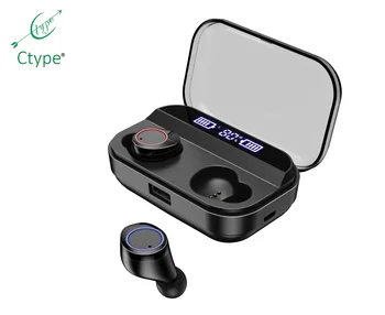 

Ctype Bluetooth Headsets Wireless X11 Earbuds 5.0 TWS Earphone Noise Cancelling Earphone for iPhone Xiaomi Huawei Samsung