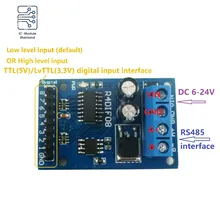 

8CH Digital Switch RS485 Acquisition Board Relay Module Modbus RTU Switch Acquisition Expand Board TTL LvTTL CMOS IO for PLC