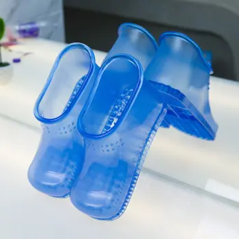 

Foot Bath Massage Shoes Home Relaxation Massage Slippers Foot Care Hot Compression Foot Massage Theorapy for Travel 2018 Selling