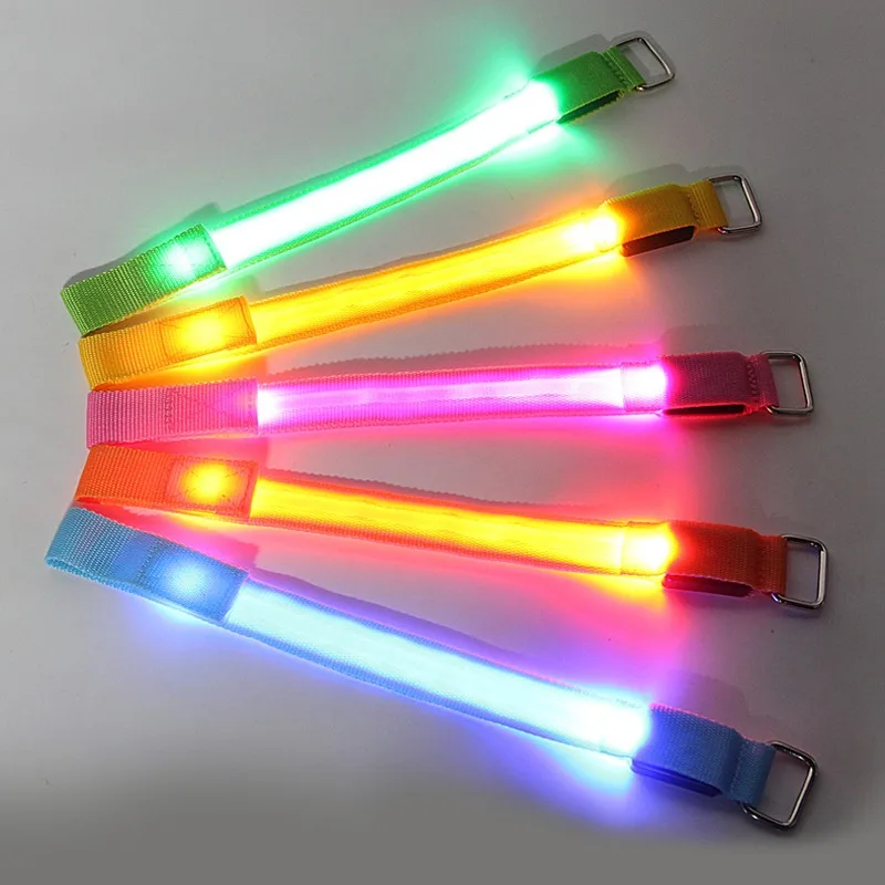 LED Horse Leg Straps – 4 Pcs Safety Belts for Night Riding 4