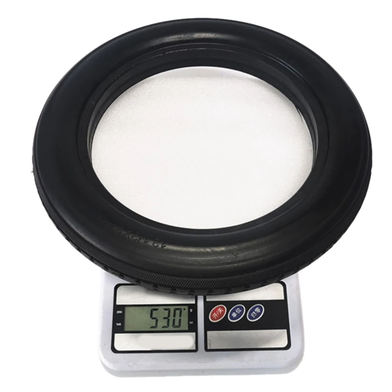 12Inch 12 1 / 2X2 1 / 4 Bicycle Solid Tires Bicycle Bike Tires 12 2X2 4 Black Rubber Non-Slip Cycling Tyre