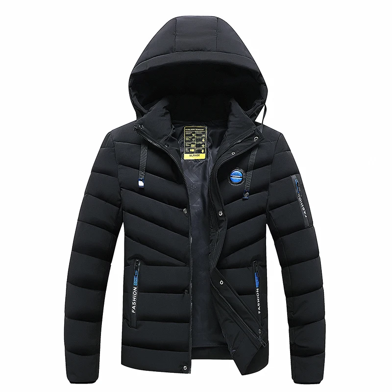 Men 2022 Winter New Hot Windproof Warm Thick Jacket Parkas Coat Men Autumn Brand Outwear Fashion Hooded Classic Casual Parka Men 2