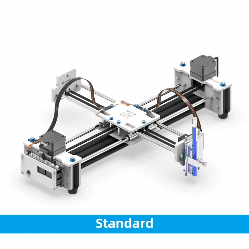 Standard Edition Чертежная машина Новое обновление GKDraw X3 DIY акрил Corexy XY Drawbot GRBL плоттер Комплект Надписи робот ЧПУ - Цвет: Standard Edition