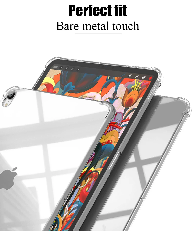TPU Air-10.9-Apple Air4 iPad Airbag-Cover Silicone Tablet-Case Transparent-Protection