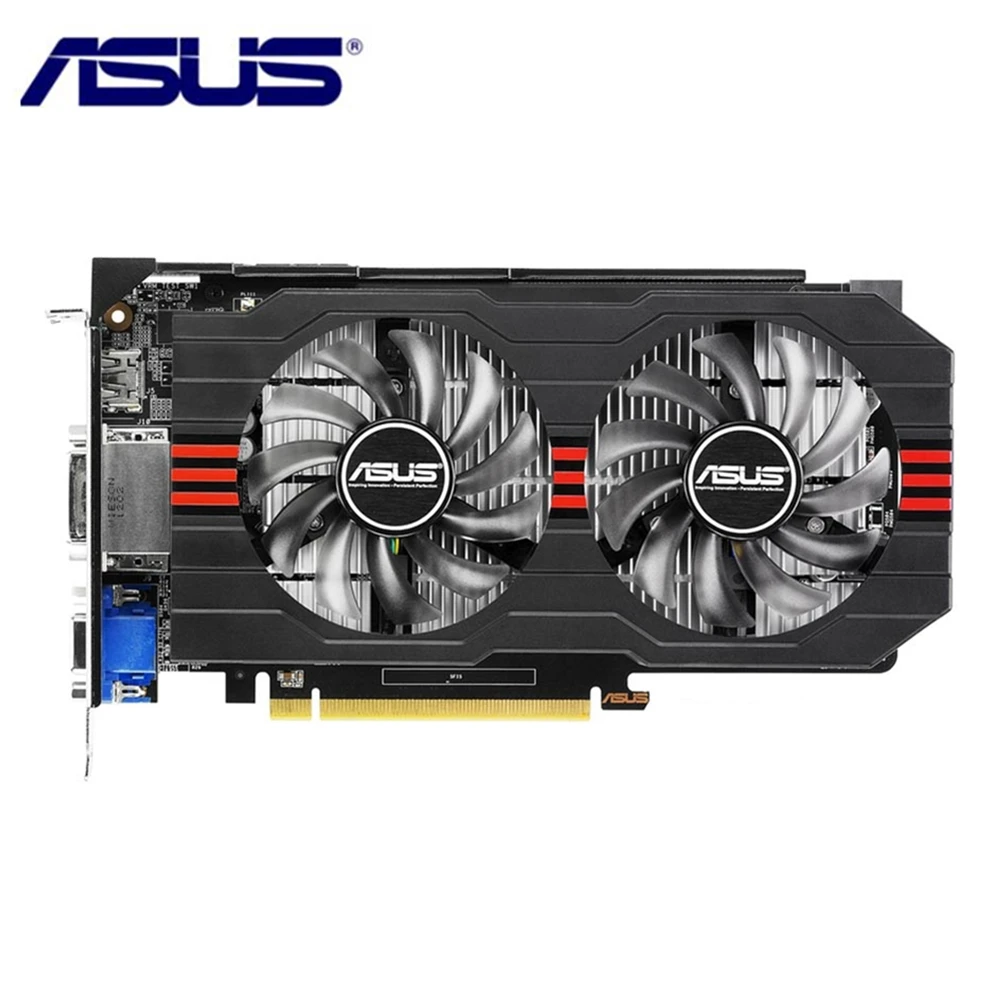 ASUS Graphics Card GTX 650 Ti 1GB 128Bit GDDR5 Video Cards for nVIDIA Geforce 650Ti Used VGA Stronger than 750 | Компьютеры и офис