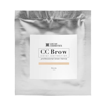 

Henna eyebrow CC Brow, sachet, light brown, 5 g