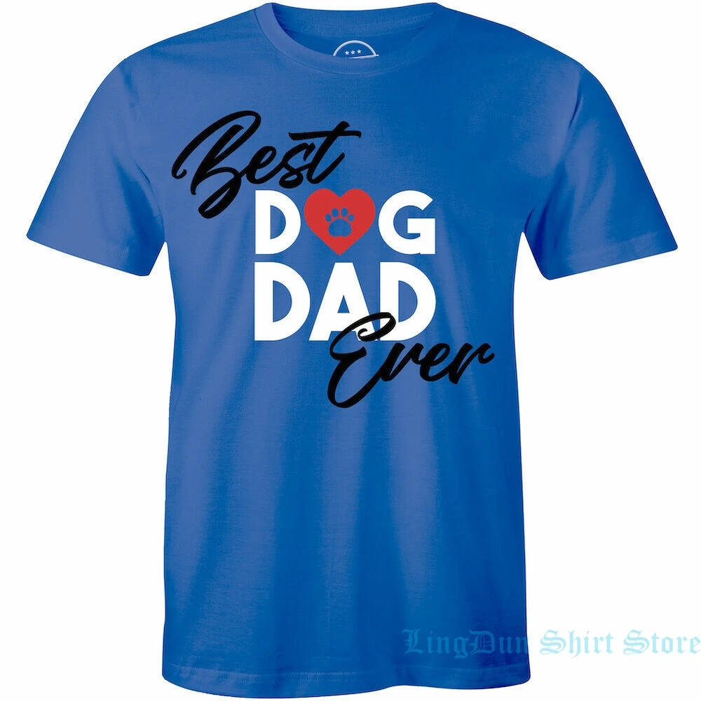 Футболка мужская с надписью Best Dog Dad Ever|Футболки| |