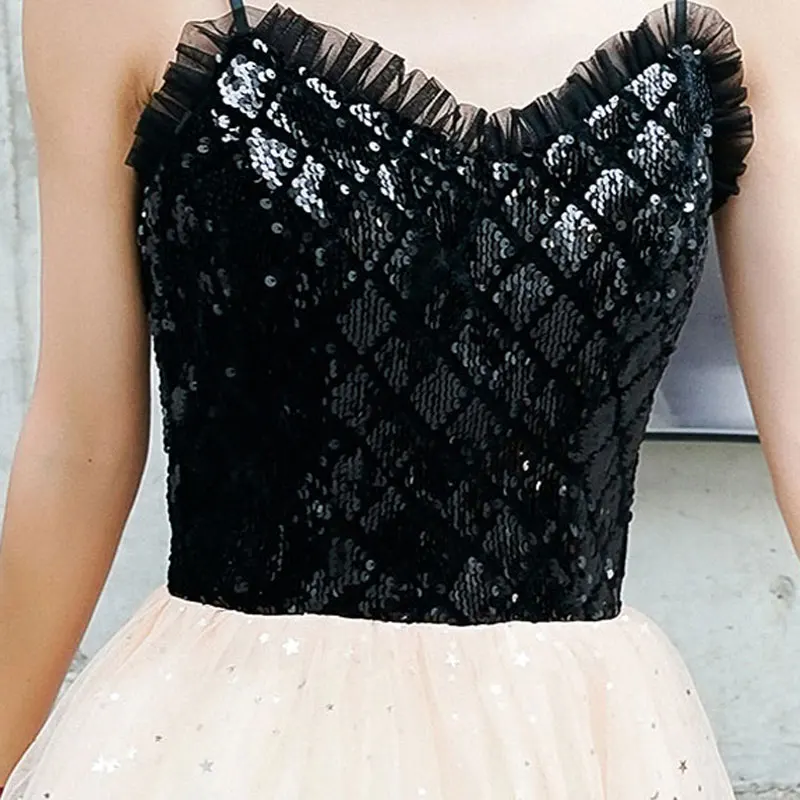 Vestidos de baile gala, vestido curto sem