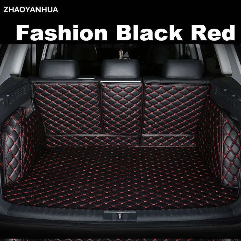 

ZHAOYANHU Customized car Trunk mats for Audi Q7 styling carpet floor mats
