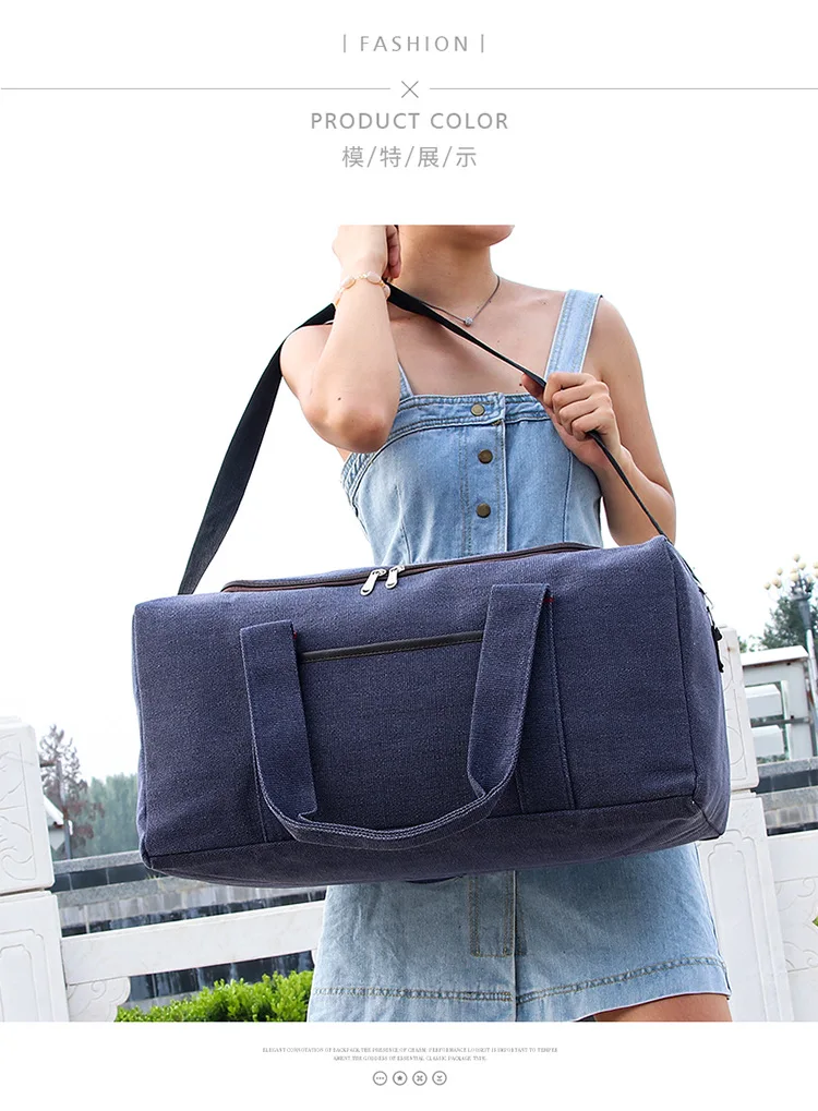 High Capacity Travel Bag Weekend bag Duffle Bag Men Women Casual Vacation Daypack Ladies Hand Bag Laptop Satchel Durable