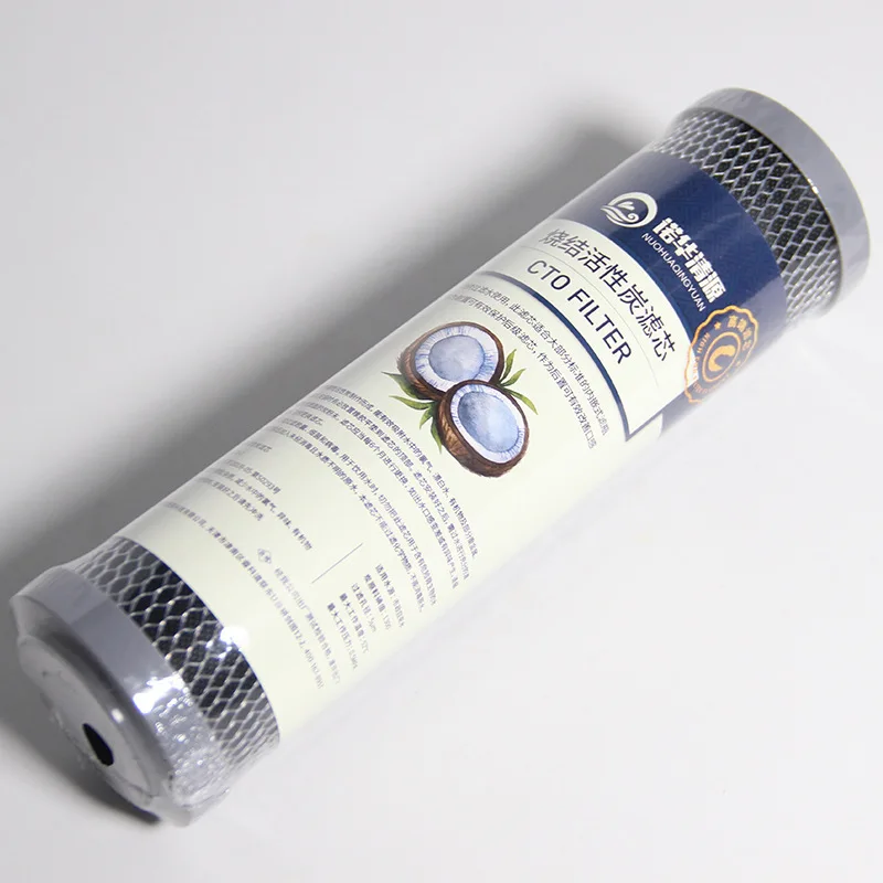 Description Picture 4 of itemUniversal 10 Inch CTO Block Carbon T33 UDF Water Filter Activated Carbon Cartridge Filter Filter Water Purifier