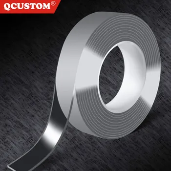 

1/2/3/5m Adhesive No-Trace Magic Double-Sided Reusable Glue-Loop Disks-Tie-Glue Washed Loop Disks Glue Home Improvement Acrylic