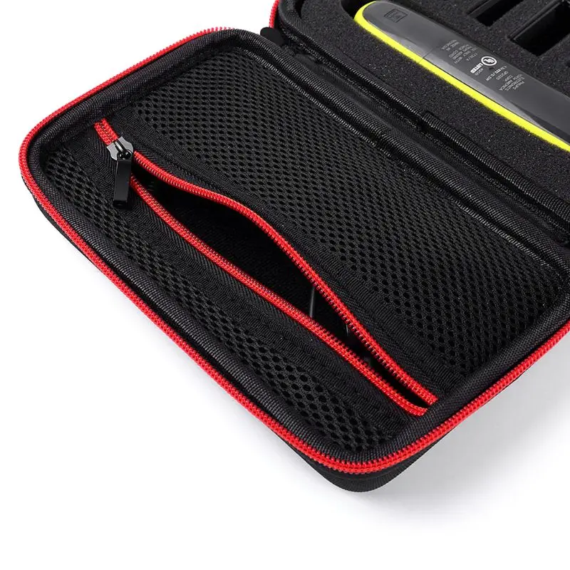 Hard Case Trimmer Shaver Pouch Travel Organizer Carrying Bag for Philips Norelco One Blade QP2520/90 QP2520/70 QP2630/70