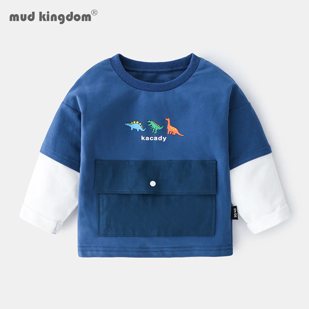 Mudkingdom/комплекты свитера для детей которые начинают ходить модный пэчворк