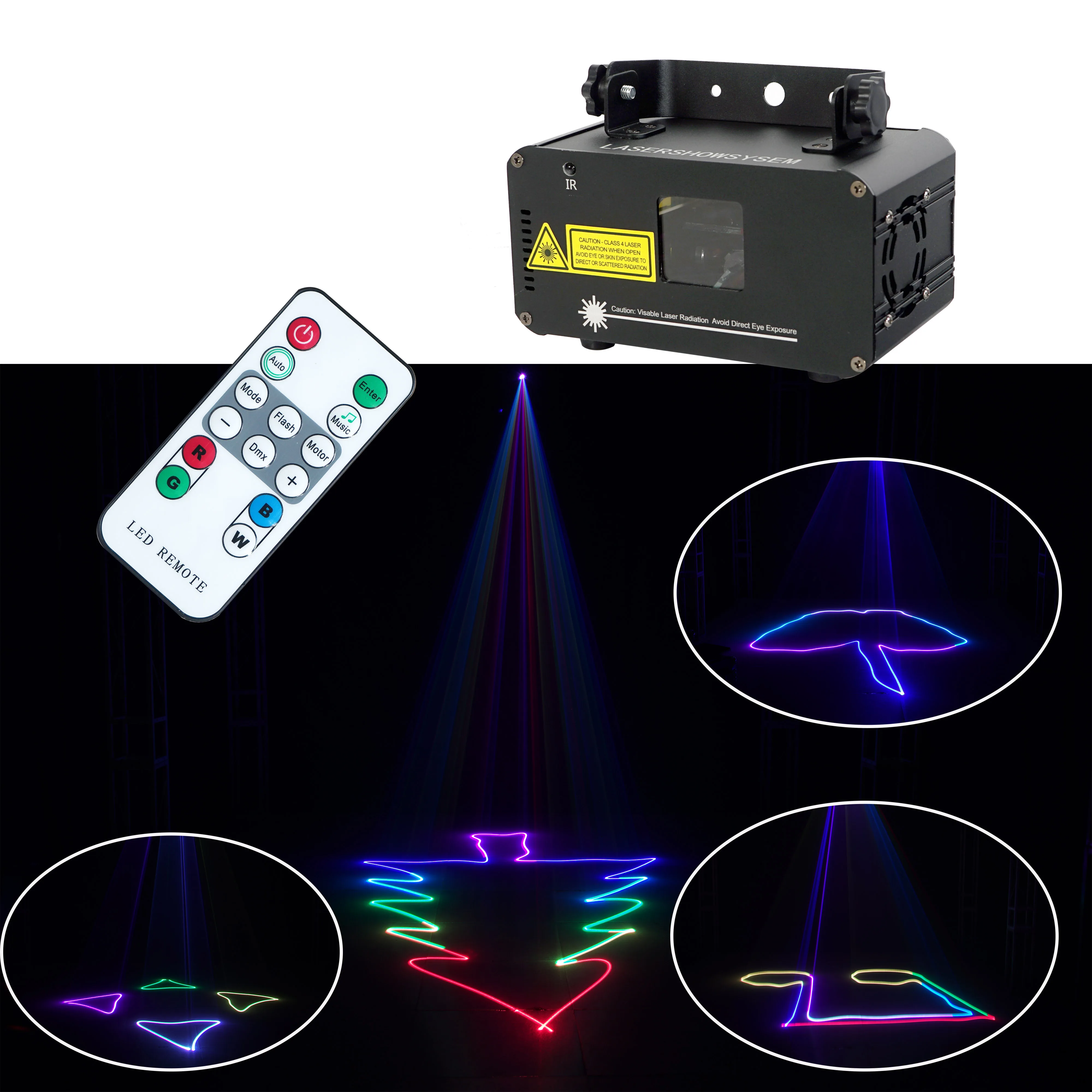 Лазерный проектор для домашней вечеринки сканер лазерной линии dmx rgb сценическое