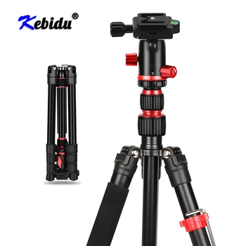 

Kebidu 2 In 1 Camera Tripod Travel Tripod Monopod Portable Camera Tripod Stand With 360 Degree For Canon Nikon Sony For DSLR SLR