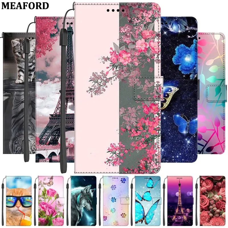 For Tecno Camon 15 Pro Case Leather Cover Flip Phone Cases Camon15 Air 15pro Stand Book Wallet Bag Coque | Мобильные телефоны и