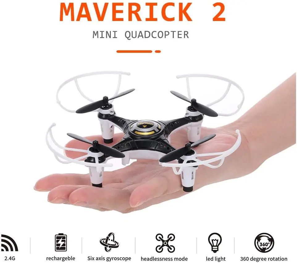 EBORUI 815-1/2 Mini RC Drone 2.4G 4CH RC Quadcopter Toy Headless Mode 360 Degree Flip RTF for Beginners Kids remote control car helicopter