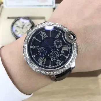 

classic Automatic mechanical watches Vangeer ctr Luxury top brand same watch Men's ballon bleu wristwacth High-end gifts