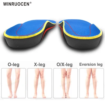 

WINRUOCEN EVA X/O orthopedic insoles U-shaped heel insoles for feet arch support Non-slip shock absorption insert pads for shoes