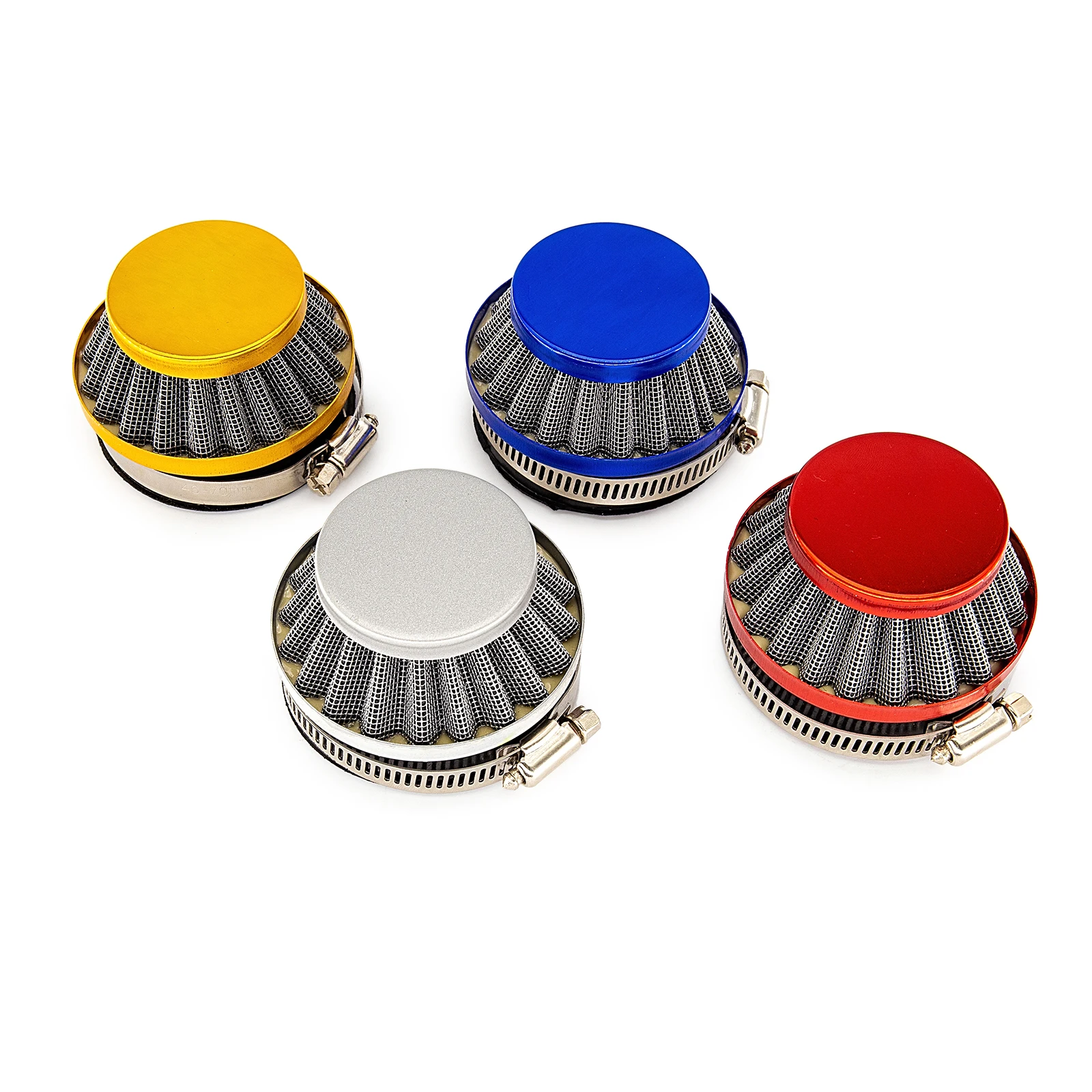 Multiple Color Air Clearner Filter 42mm For 47cc 49cc 2 Stroke Engine Carburetor Carb Mini Moto Kids Quad ATV Dirt Pocket Bike