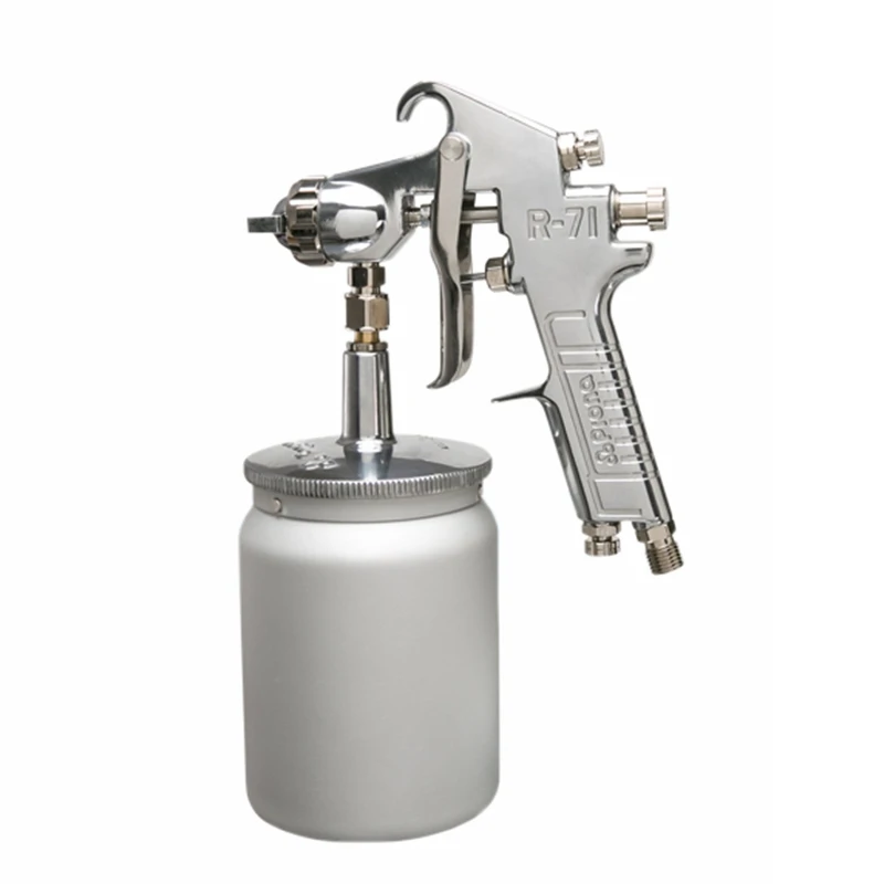 Siphon Nozzle 1.0mm Автомобильный Краскораспылитель Porta электроинструменты пневматические краскопульты с чашкой для окрашивания автомобиля распылители мебельные R-71 совместимые W-71 - Цвет: Siphon Nozzle 1.0mm