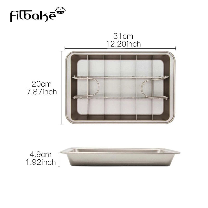 Филе пирожные антипригарный поддон для выпечки сковорода Встроенная овощерезка