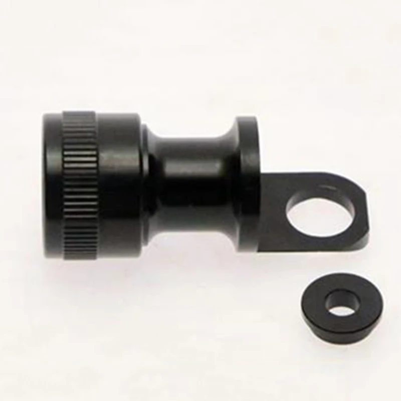 Black Держатель педали Quick Release запчасти крепление складной велосипед Пряжка адаптер каркаса Установка Удаление ног 17 г - Цвет: Black