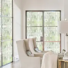 Стеклянные наклейки с крестиком, статические, не клеющиеся, многоразмерные, полупрозрачные, для окон, дверей, шкафа, стола, декоративные оконные покрытия