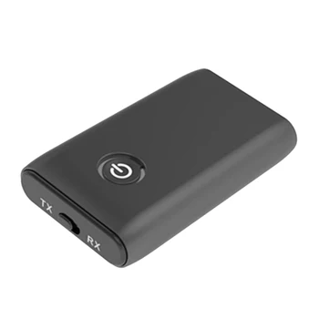 

Bluetooth 5.0 Transmitter Receiver, Wireless Adapter with 3.5mm AUX Stereo Output 2 in 1, for PC/TV/Home Sound System