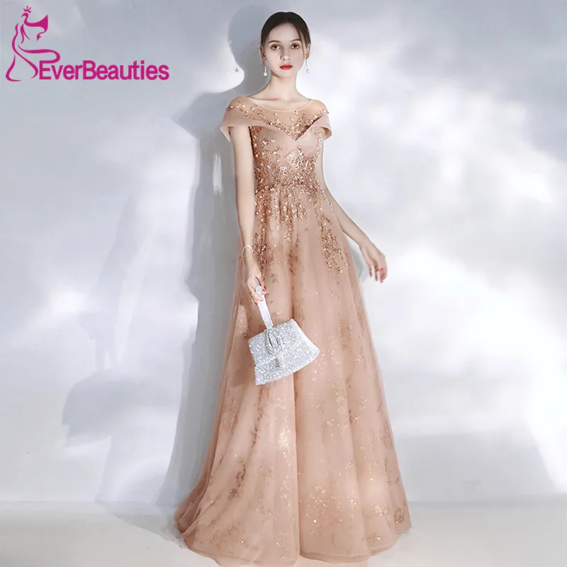 Vestidos De Gala выпускные платья длинные тюль аппликации бисером формальные платья Vestido Formatura Robe De Soiree