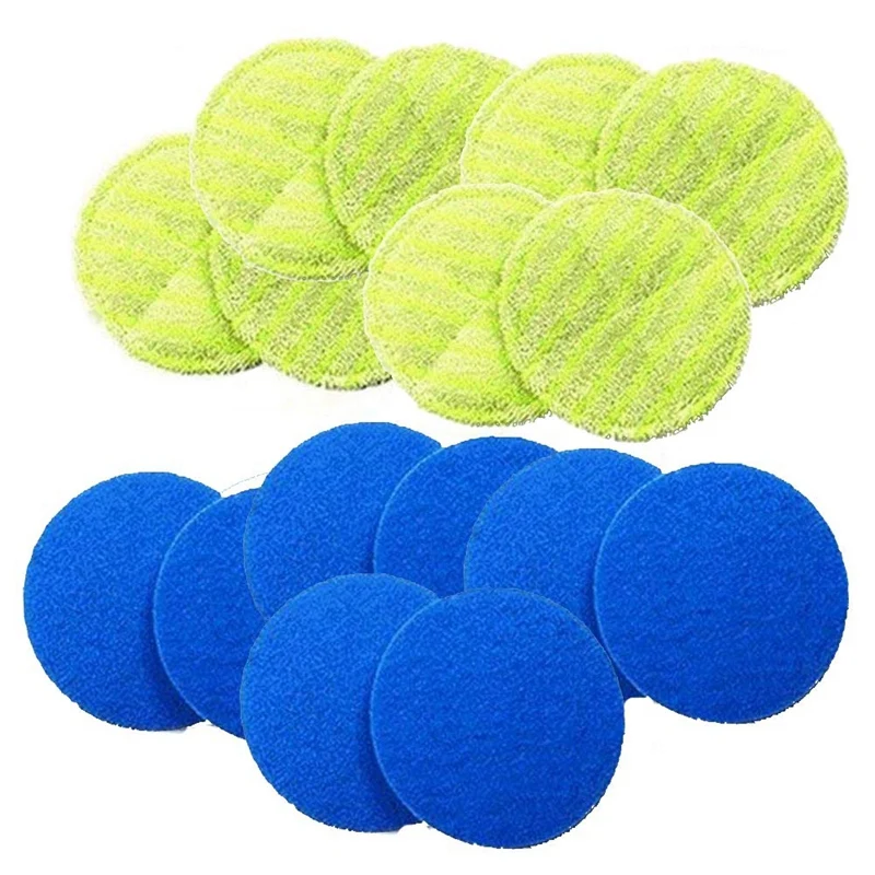 

Replacement Pad for Cordless Electric Rotary Mop er Wireless Electric Rotary Mop Replacement Scrubber Pad Including 8 Micro