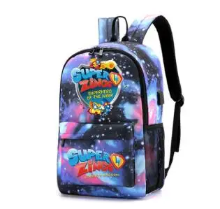 

Mochila Super Zings Backpack Women Bookbag Para Hombre Plecak School Bags for Girls Boys Homme Galaxy Small Backpack Kids