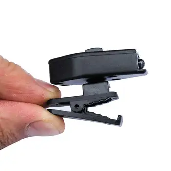 

360 Degree Rotation Glasses Clip Lamp Outdoor Fishing Mini LED Torch Light Clip