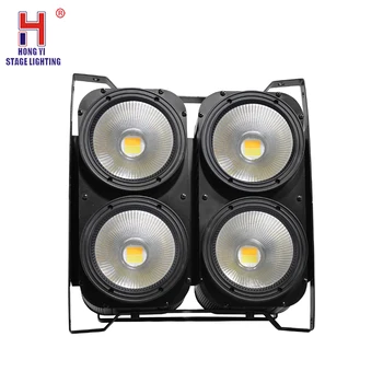 

4 Eyes COB DMX Stgae Light 4x100W Led Blinder Audience Lights Cool Warm White LED COB Par Light DJ Par Spotlight Bars Theater