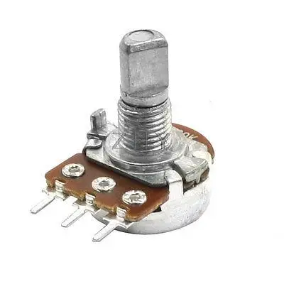 

B20K 20K ohm Single Linear 3 Terminals Variable Taper Potentiometer
