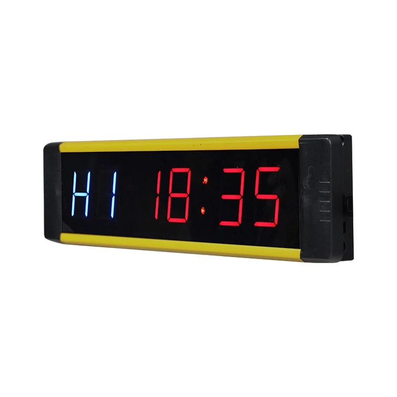  1'' Portable Led Electrical Mini Crossfit Timer Digital Wall Clock Gym Timer With Countdown/Count U - 4000107352958