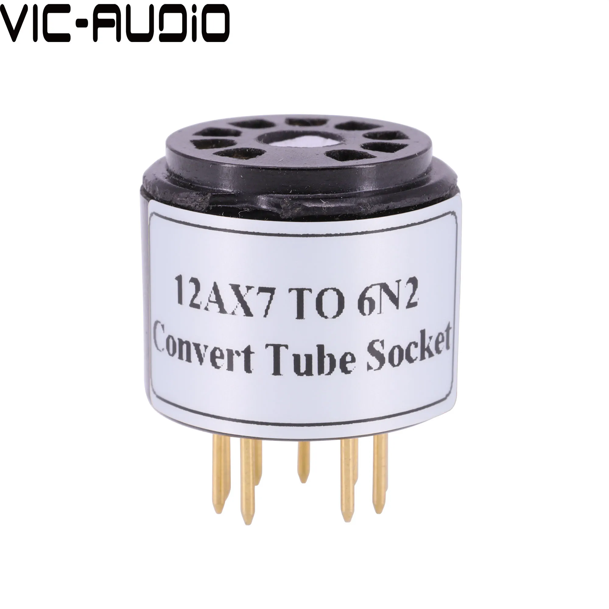 1PC 12AX7 ECC83 TO 6N2 6H2N 12AX7 TO 6N2 vacuum tube adapter socket converter 