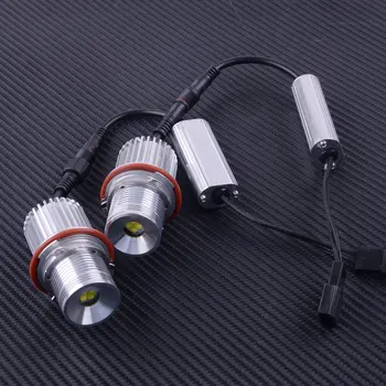 

40W 12V LED Angel Eyes Marker Light Bulb Error Free 63126904048 Fit For BMW E39 E60 E87 E61 E63/E64 E65/E66 X3 E83 X5 E53