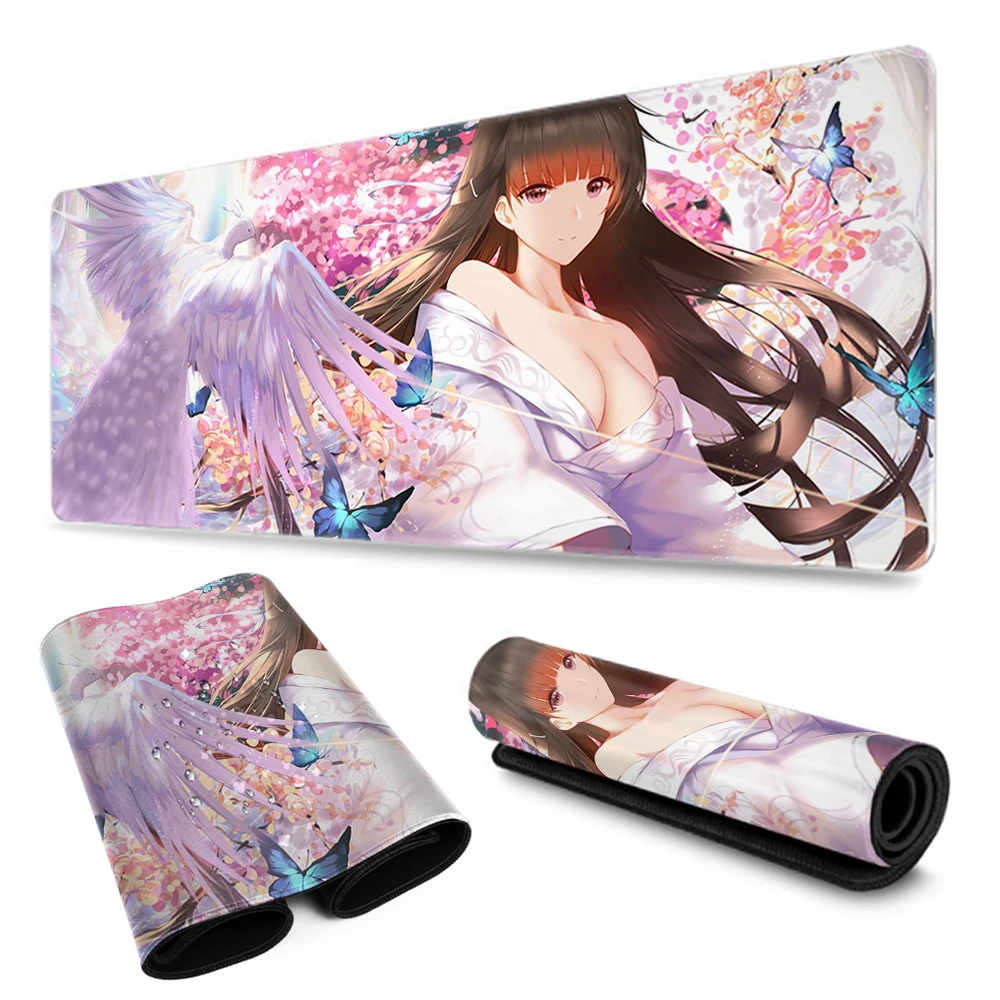 

Anime Mouse Pad Gamer Office 90x40cm Notbook Mouse Mat Gaming Mousepad Large Xl Pad Mouse PC Desk Padmouse Mats