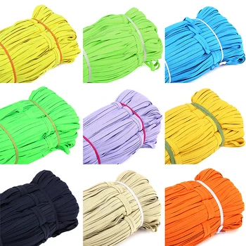 

30m/1pcs Elastic Bands For Mouth Mask Colorful Elastic Band Mask Rope String Ear Cord Round Elastic Band For Face Mask