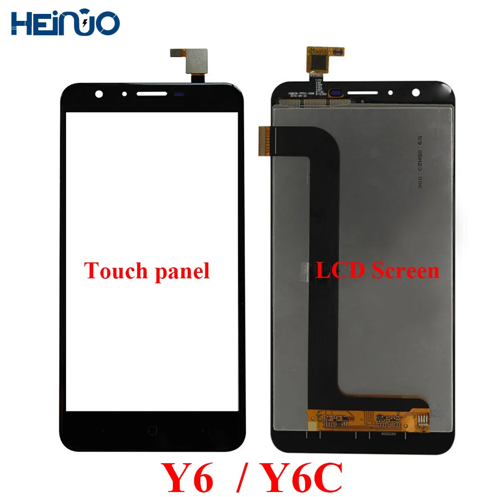 Для DOOGEE Y6 Y6C переднее Сенсорное стекло TP Сенсорная панель запасные части ЖК-дисплей для DOOGEE Y6C Y6 lcd Digiziter assembly