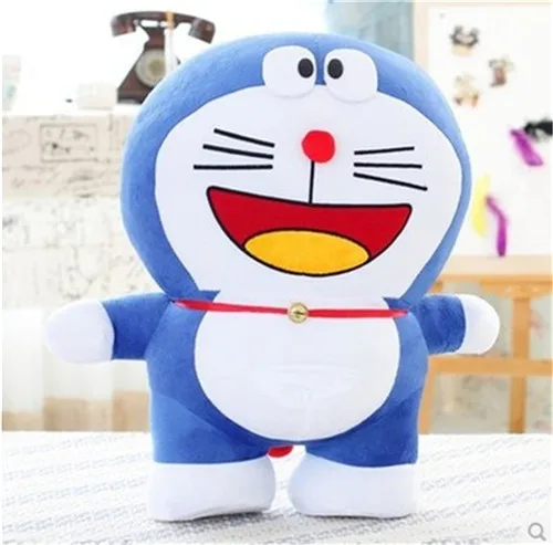 Fancytrader 39'' Pop Anime Japan Big Doraemon Plush Toy Giant Blue Stuffed Cartoon Doraemon Cat Doll Nice Birthday Gift 100cm (7)