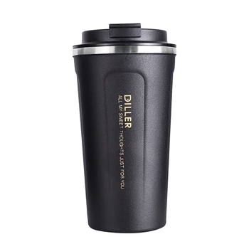 

Drinkware 304 Stainless Steel Thermos Men Women Sport Formal Vacuum Flasks Coffee Cold Water Bottle FDA CE 450mlNo.MLH8768