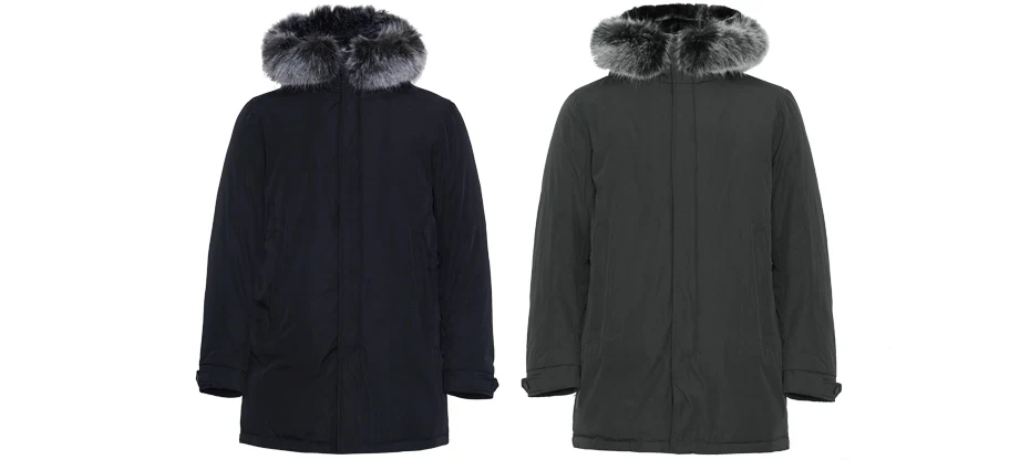 ICEbear 2019 Новая зимняя мужская куртка с капюшоном мужская куртка высокого качества Мужская одежда модная брендовая мужская куртка MWD19928D