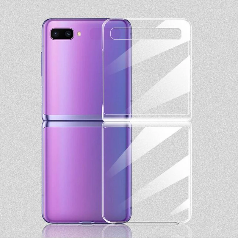 For Samsung Galaxy Z flip Clear PC Case Slim Protective Shell Shockproof Hard Cover Skin Smartphone Accessories case for galaxy z flip3