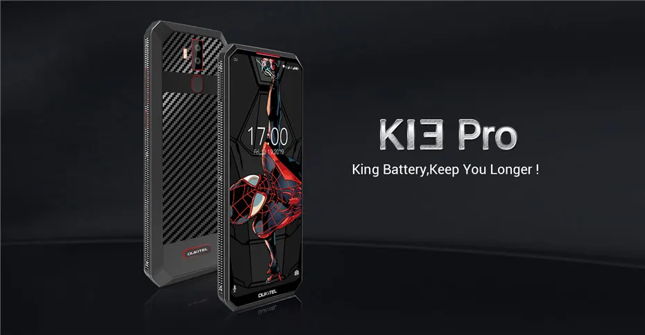Oukitel K13 Pro 11000 мА/ч, 4 ГБ, 64 ГБ, мобильный телефон 5 V/6A мгновенная зарядка Android 9,0 6,4" MT6762 16MP Камера Face ID NFC Смартфон