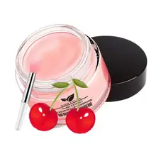 Вишневая маска для губ увлажняющий, отшелушивающий, гладкие тонкие линии, Осветляющий цвет губ, крем для губ 15 мл