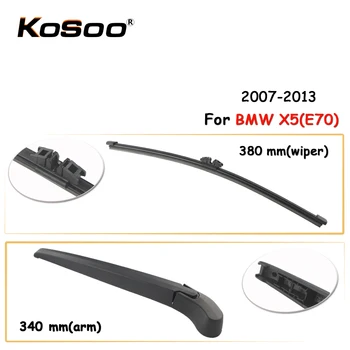 

KOSOO Auto Rear Car Wiper Blade For BMW X5(E70),380mm 2007-2013 Rear Window Windshield Wiper Blades Arm,Car Accessories Styling