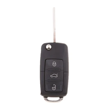 

Car Remote Key Fob Case Cover 3-Button Housing For VW Bora Passat Golf Polo